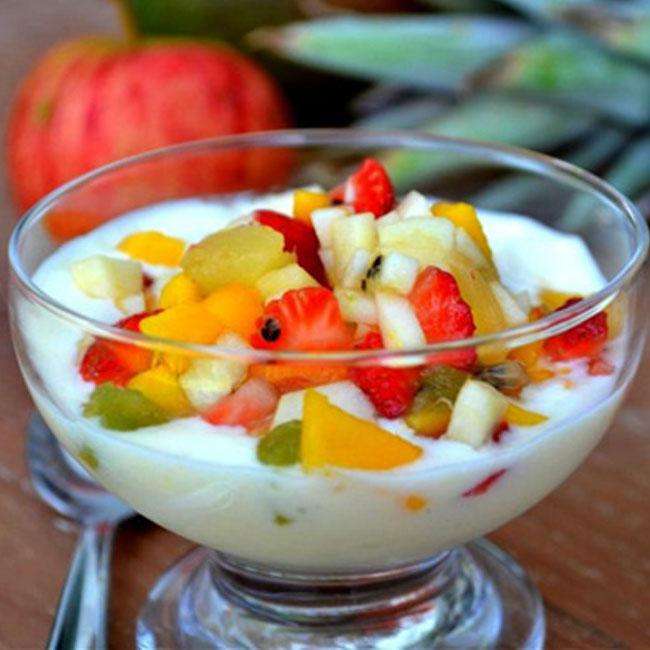 Salada de Frutas com Iogurte
