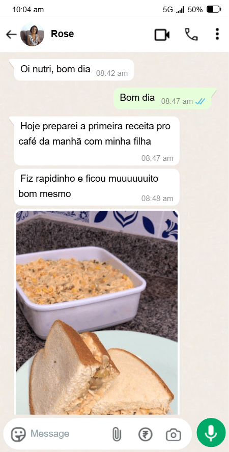 Depoimento WhatsApp 1