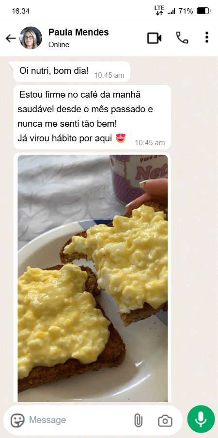 Depoimento WhatsApp 3