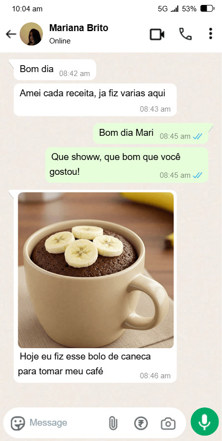 Depoimento WhatsApp 4