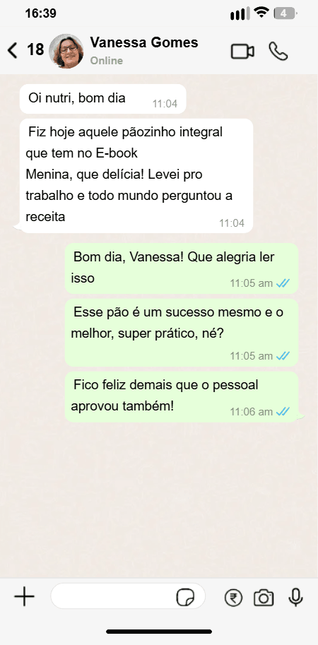 Depoimento WhatsApp 8